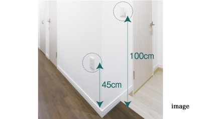 低めのスイッチ・高めのコンセント