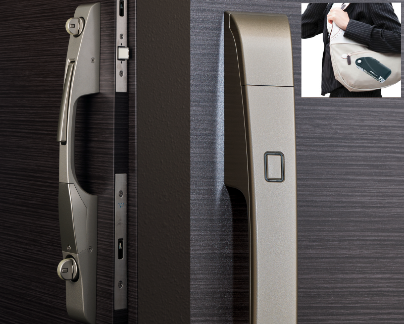 一体型インテリジェント電気錠