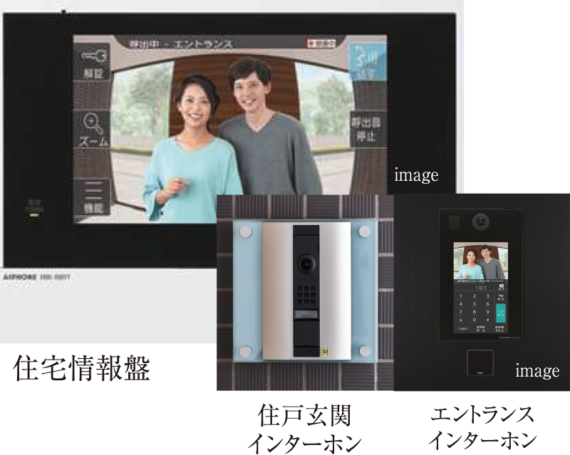 カメラ付インターホン